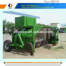 75 hp 4 wheel tractor towable compost turner machine